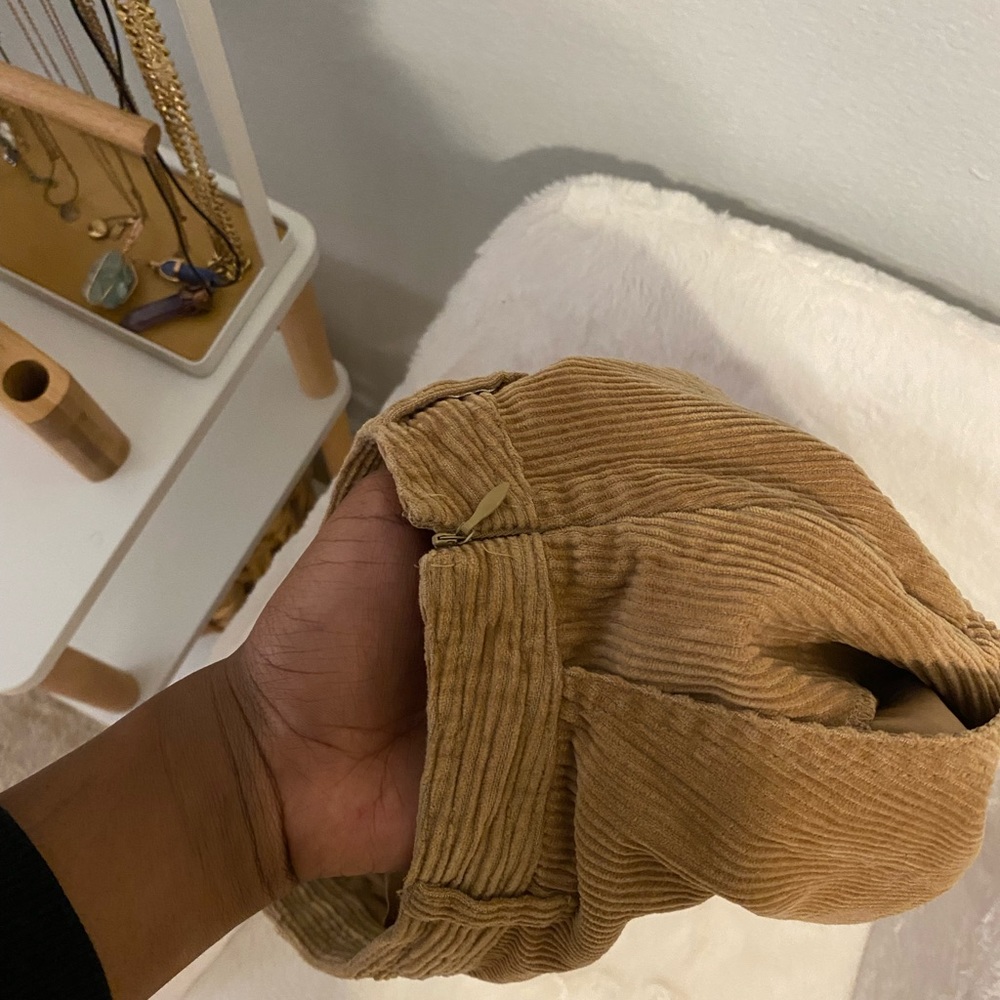 Short corduroy skirt with pockets: vintage forever 21